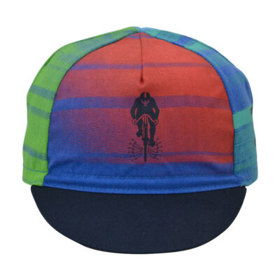 Gorra ciclista de 4 paneles con estampado